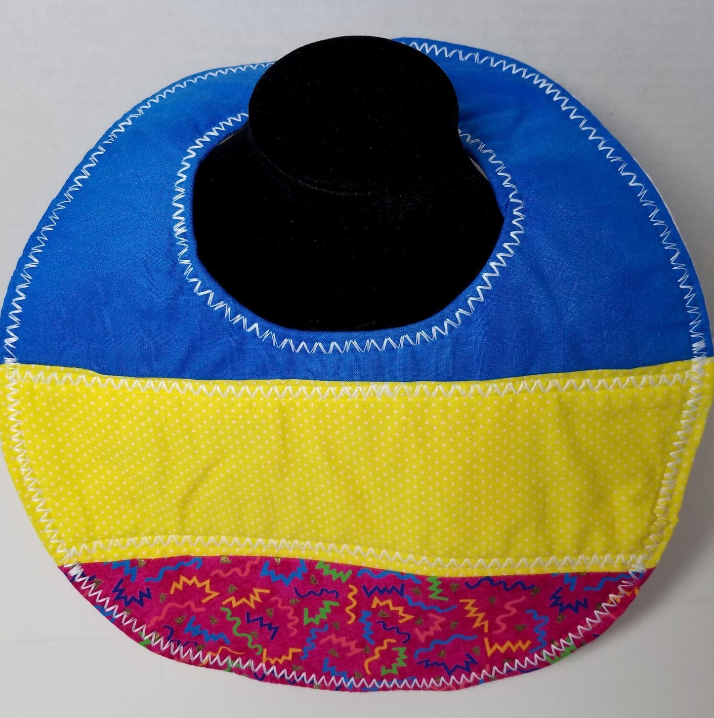 Patchwork Infant Bib, Drool Bib