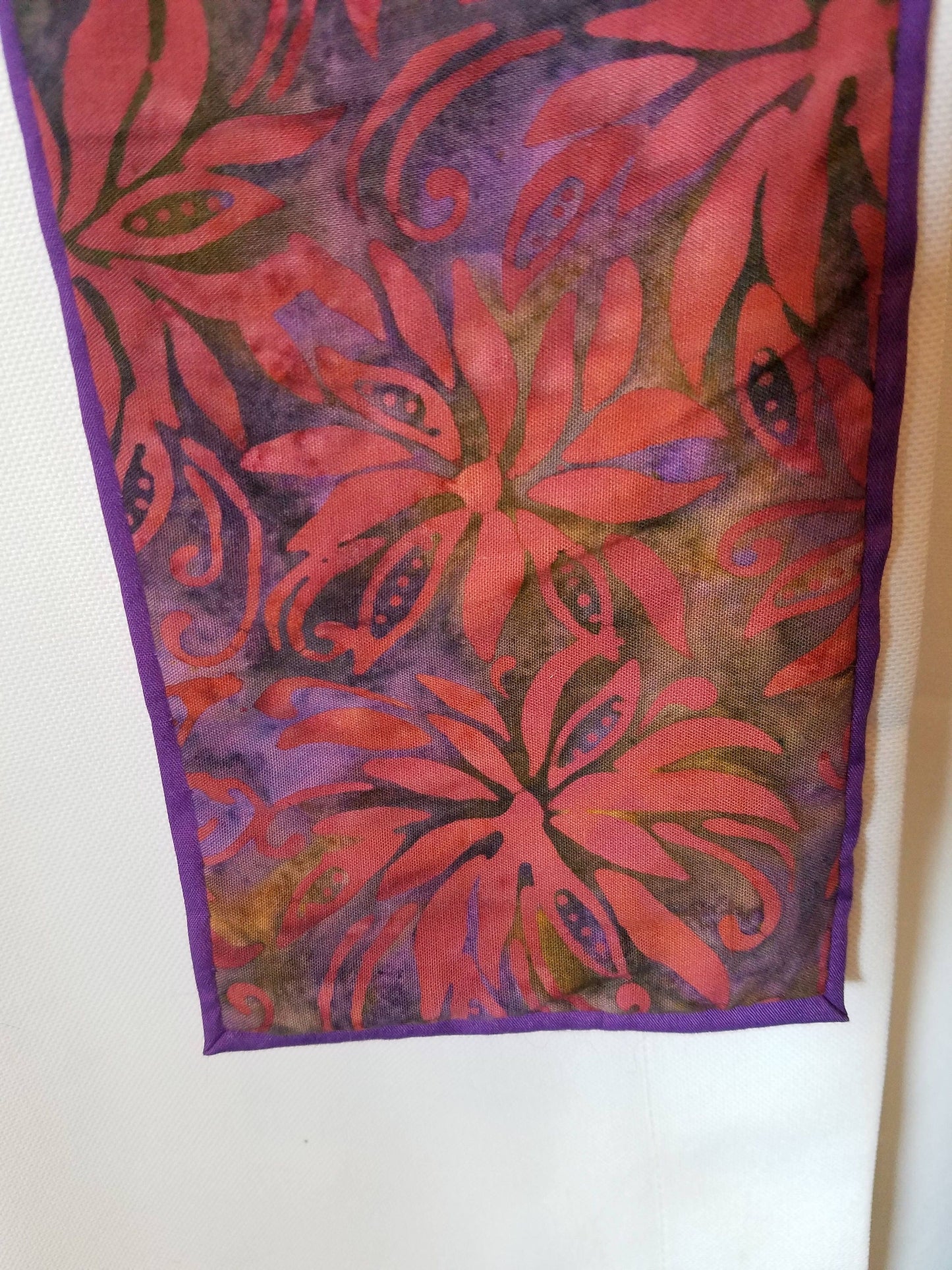 Advent/ Christmas Poinsettia Stole - Available in 3 lengths