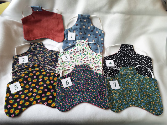 Medium Chicken Saddles, Chicken Aprons, Pheasant Aprons