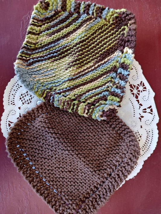 Knit or Crocheted Dishcloths/Washcloths